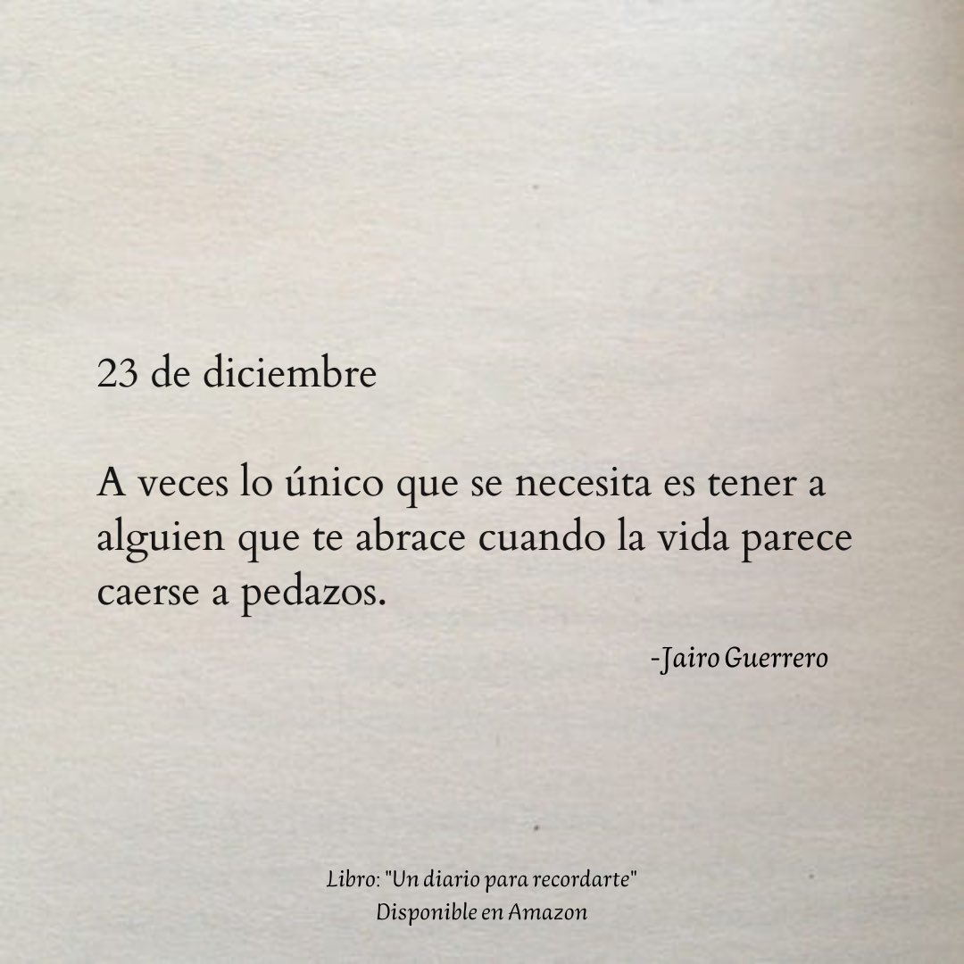 23 de diciembre. 🍂