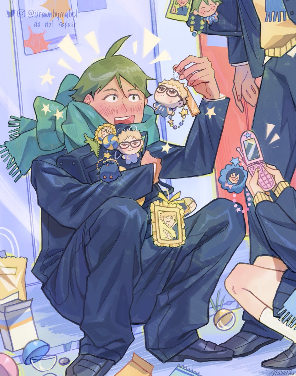 drawnbymabel's tweet image. may all your blind box pulls be lucky 🙏 #haikyuu