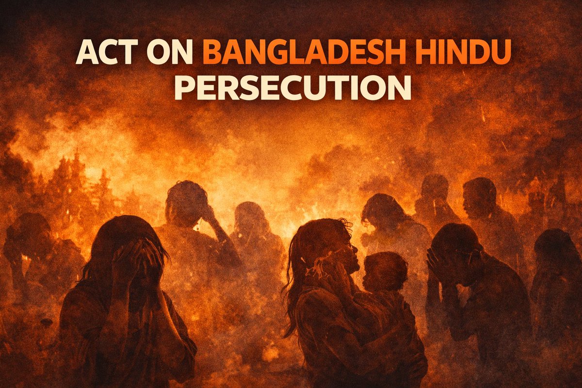 Sutraparty's tweet photo. Hindu families in Bangladesh are crying for safety — not sympathy.
Silence is not neutrality.
Silence is complicity.
Act now. Protect lives.
#BangladeshHindus #HumanRights #StopReligiousViolence https://t.co/YF5x49MUQ1