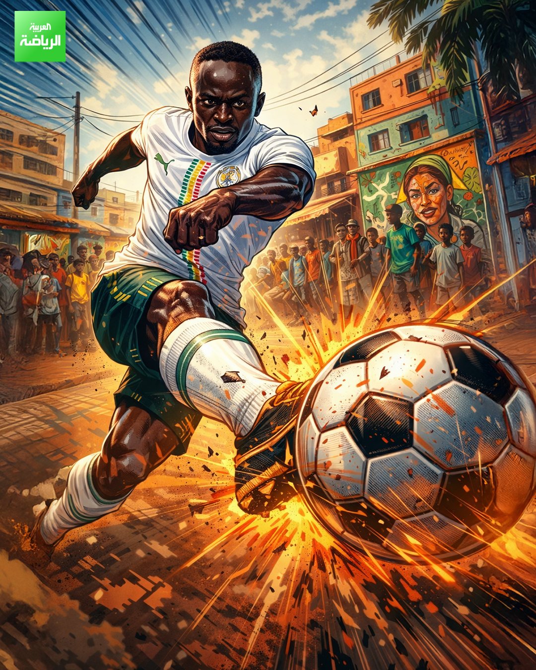 6 تسديدات 0 أهداف. سدد ساديو ماني 6 تسديدات على مرمى بوتسوانا وهو أكبر عدد للاعب واحد في مباراة بكأس أمم إفريقيا منذ عام 2010 