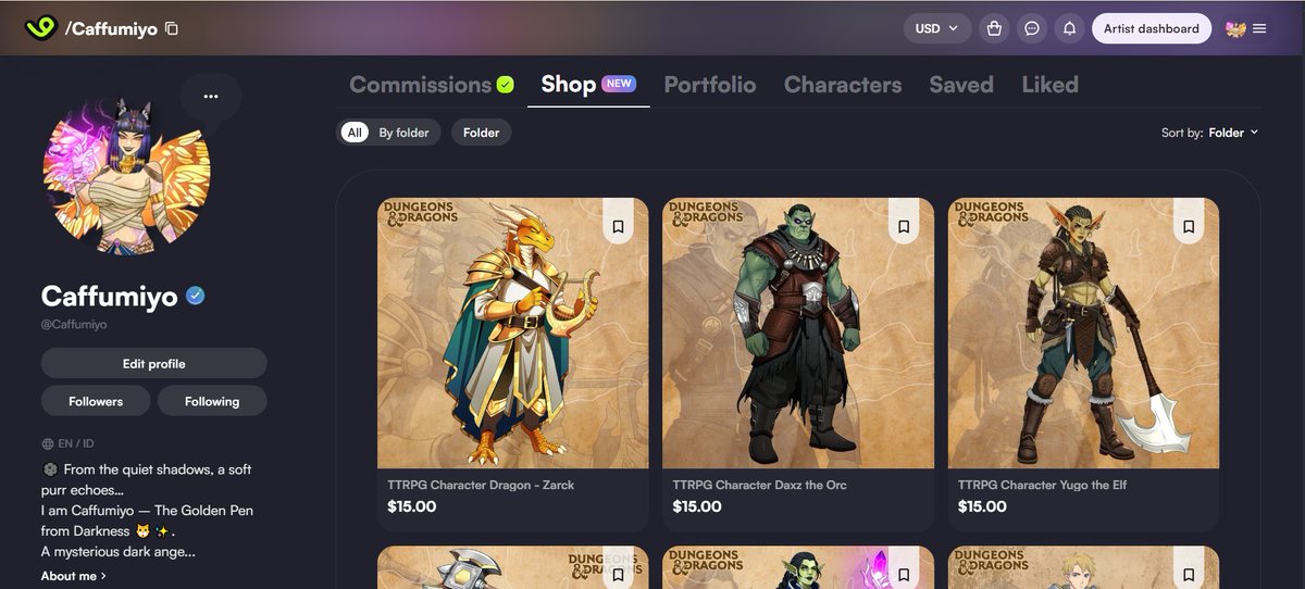 Lets Gooo...

#VGenComm  #ttrpg  #dndart