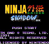 Ninja Gaiden Shadow DX (GB) Added romhack.ing/database/conte…