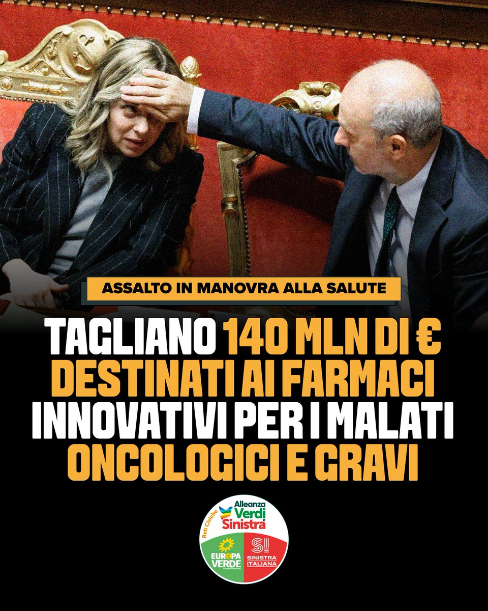 Un taglio gravissimo, già denunciato da 75 società scientifiche e dagli oncologi, che avvertono come questa scelta metta a rischio l’accesso alle cure più avanzate e decisive, in un contesto in cui lo sforamento della spesa farmaceutica ospedaliera è stimato in circa 5 miliardi