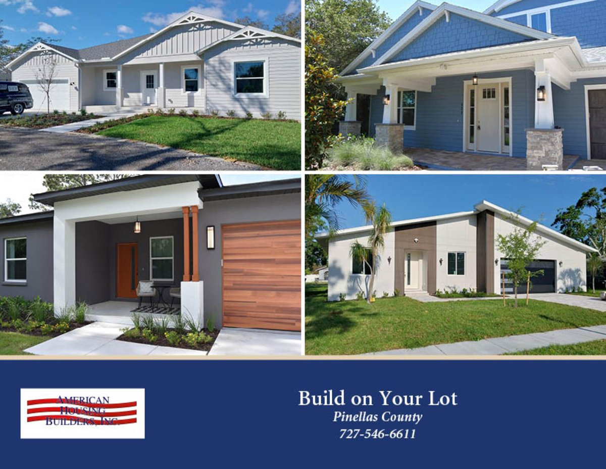 AmHousingVal's tweet photo. AHB customizes every floor plan. Our projects range from 1,000-10,000 sqft (including elevated homes). We'll listen to your needs, incorporate your favorite trends and design the perfect plan for you. If you can dream it, we can build it!  727-546-6611 https://t.co/rTmUCKHaMB