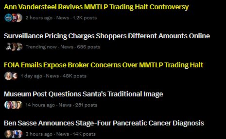 dloydfaulk's tweet image. Wow, this is not a good cliff of 2025 for the self-regulating agencies, brokers, and sleight of hand politicians who were involved. #MMTLP is an erupting volcano now. This is why you never stop when you know you're right.