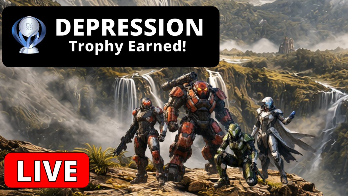 MDartix's tweet photo. I am live right now. Pushing forward through the depression that is known as Anthem.. Wish me luck!
LIVE - Getting the Platinum for Anthem Before the Server Shuts Down! DAY 3 https://t.co/4bUJNrkHZ6