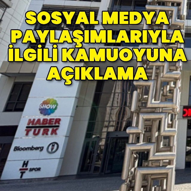 Sosyal Medya Paylaşımlarıyla İlgili Kamuoyuna Açıklama

Son günlerde sosyal medya mecralarında kurumumuzla ilgili yapılan spekülasyonlara ilişkin açıklama yapma zorunluluğu doğmuştur. Öncelikle Türk adaletine güvenimizi vurgulayarak yürütülen soruşturmalar neticesinde adaletin