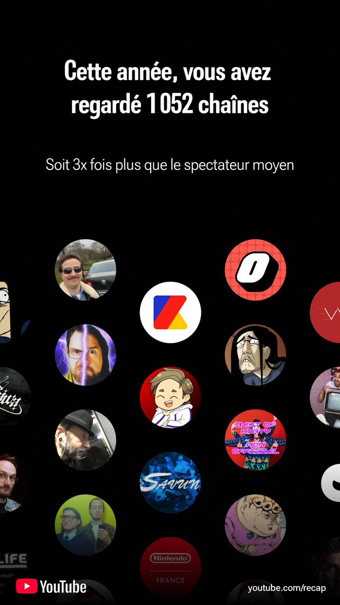 Turteule's tweet image. J'avais montré mon #YoutubeMusicRecap, mais pas mon #YoutubeRecap 2025