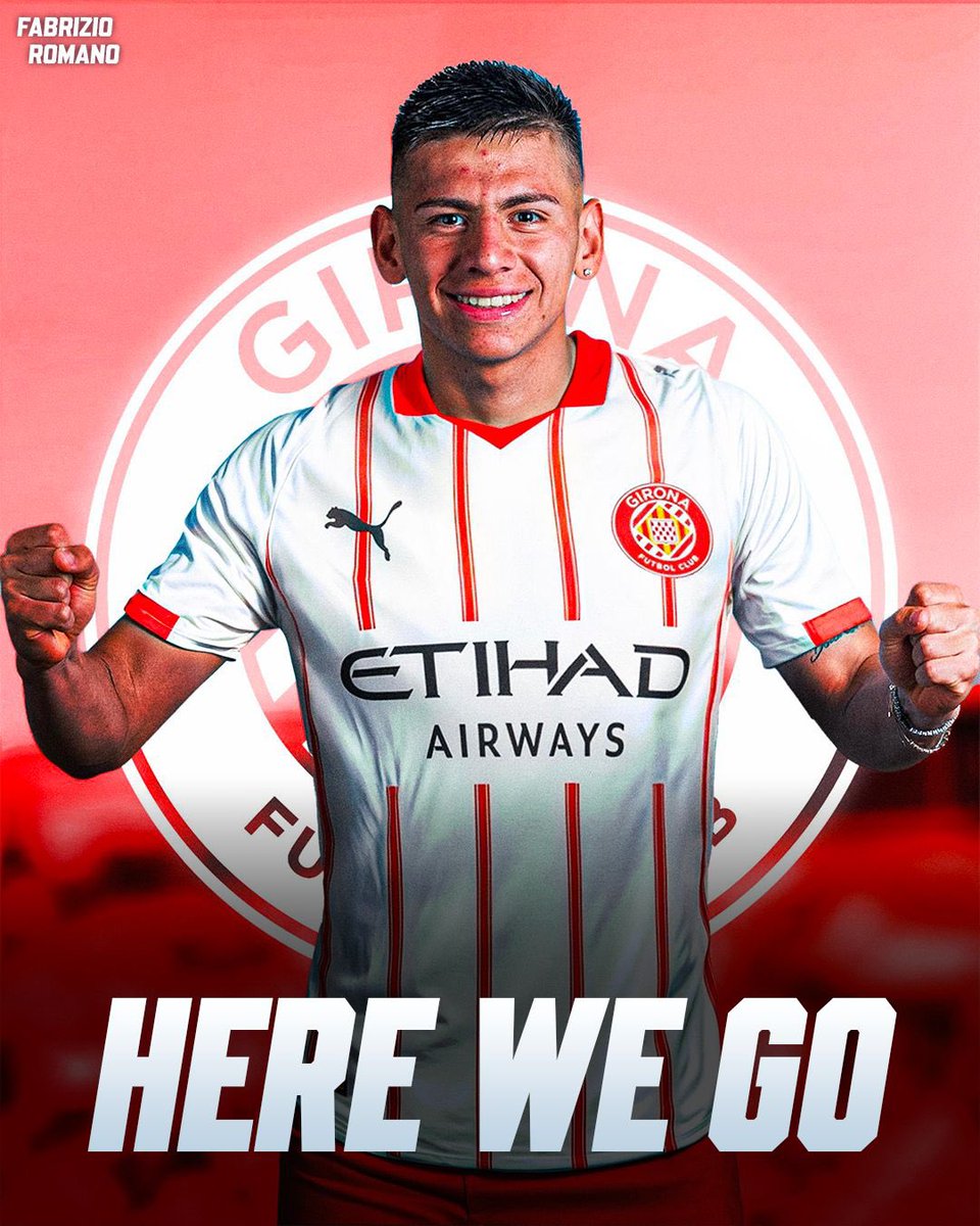 FabrizioRomano's tweet image. 🚨❤️🤍 Claudio Echeverri to Girona, here we go! Loan deal agreed for the Argentinian talent to join from Man City.

Bayer Leverkusen loan move has been interrupted as Echeverri will be part of City Group side Girona.

Straight loan until June.