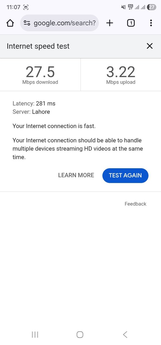 vivekanejazz's tweet photo. @airtelindia such nice customer service that after 5 days I still have 0.5 mbps (yes sir only 0.5) on my wifi and barely 27 something on a 5g network.. is it really that easy to not attend to customers who are so called Airtel Black....what a shame https://t.co/KUXqHYeU4D