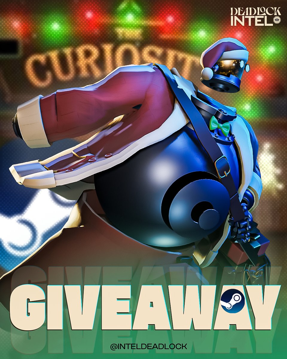 IntelDeadlock's tweet image. ‼️STEAM GIFTCARD GIVEAWAY

To celebrate the holidays, Dynamo is gifting one lucky winner a $100 Steam Giftcard, to enter: 

👍Like + RT 
🏃‍♂️Follow @NewGameShowcase 👀
🗨️ Comment your main

📅Winner randomly chosen 12/29
