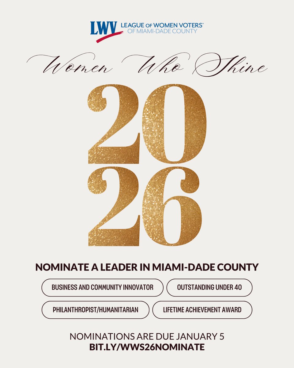 League of Women Voters Miami-Dade tweet media