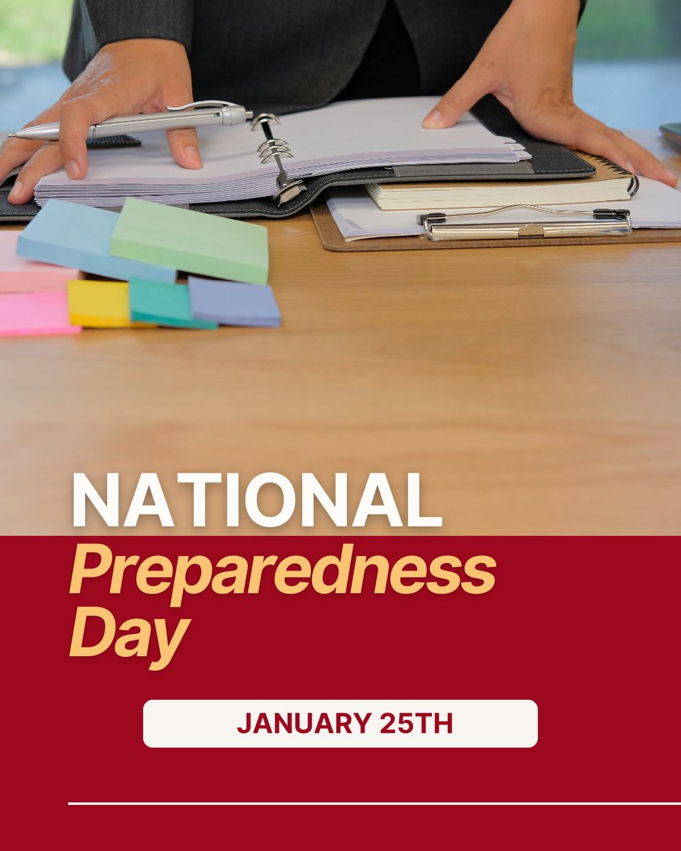 natdayarchives's tweet photo. Hope for the best, prep for the rest! 🧭 National Preparedness Day gives you the perfect reminder to stock up and stay sharp. https://t.co/FgZhgVMGTV