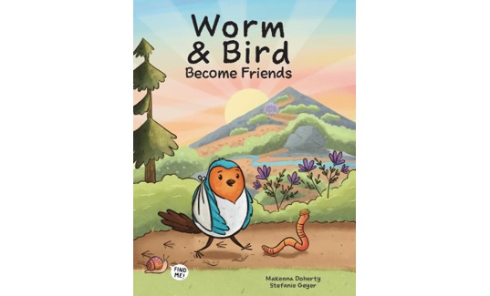 Advanced Praise for Worm &amp; Bird: “I would definitely recommend to young readers for a lesson in patience and self-forgiveness,” – Rebecca Roman, a New York Public Library librarian #Christmas rubberduckypress.com/product/worm-b…