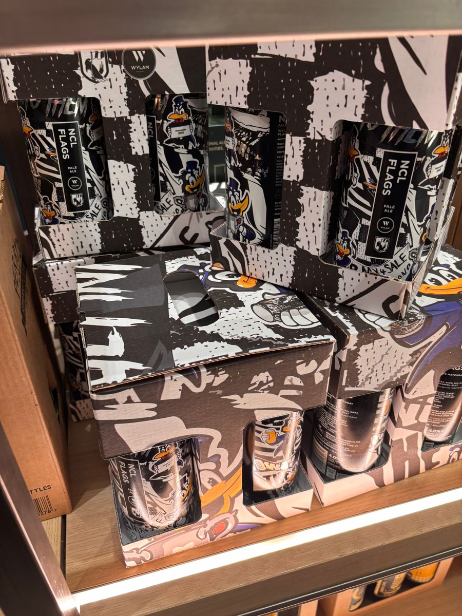worflags's tweet image. Fenwicks have restocked our "NCL Flags" 🍺  beer, with some of the profits going towards our future displays, but be quick - they sell out quickly! 🖤🤍 

Can't make it to Fenwicks? Wylam have it available for delivery on their website at beerstore.wylambrewery.co.uk/products/NCL-F…