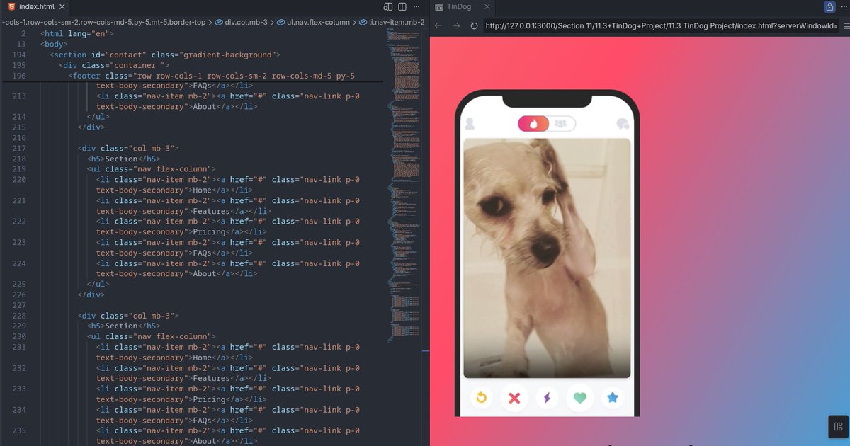 rudratweetsless's tweet image. Day 6/100 🚀
Continuing my #100DaysOfCode journey.
Completed Section 11 – Bootstrap
&amp;gt; layouts
&amp;gt; components
&amp;gt; tutorial project
Speed + structure without reinventing the wheel.
Staying consistent.💻🔥
#buildinpublic #FullStackDeveloper