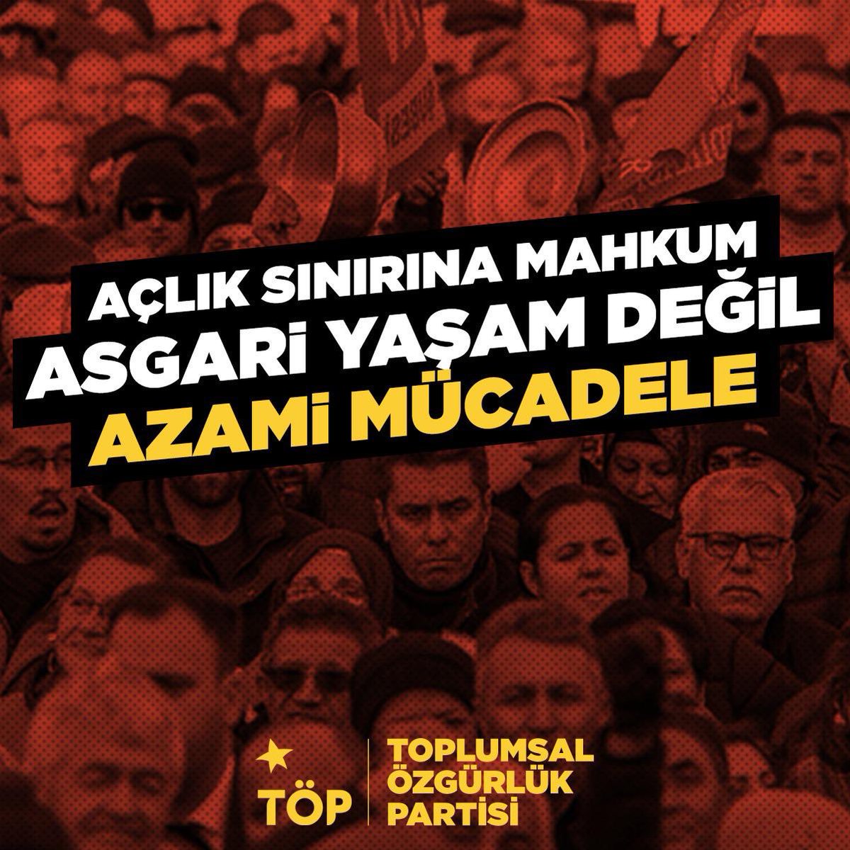 2026 asgari ücreti 28.075 TL ile yaşamak mümkün değil, bu ücret açlık ve sefalet ücretidir.
Yüzde 27 artış, iktidarın dilinde “iyileştirme”, emekçiler içinse yoksulluğun derinleşmesi demek. Bugün açlık sınırı bu rakamın üzerinde, yoksulluk sınırı ise milyonlar için ulaşılmaz