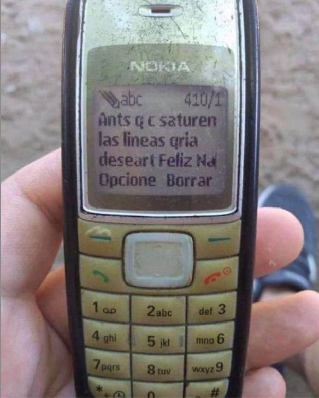 Sos old, pero así de old?