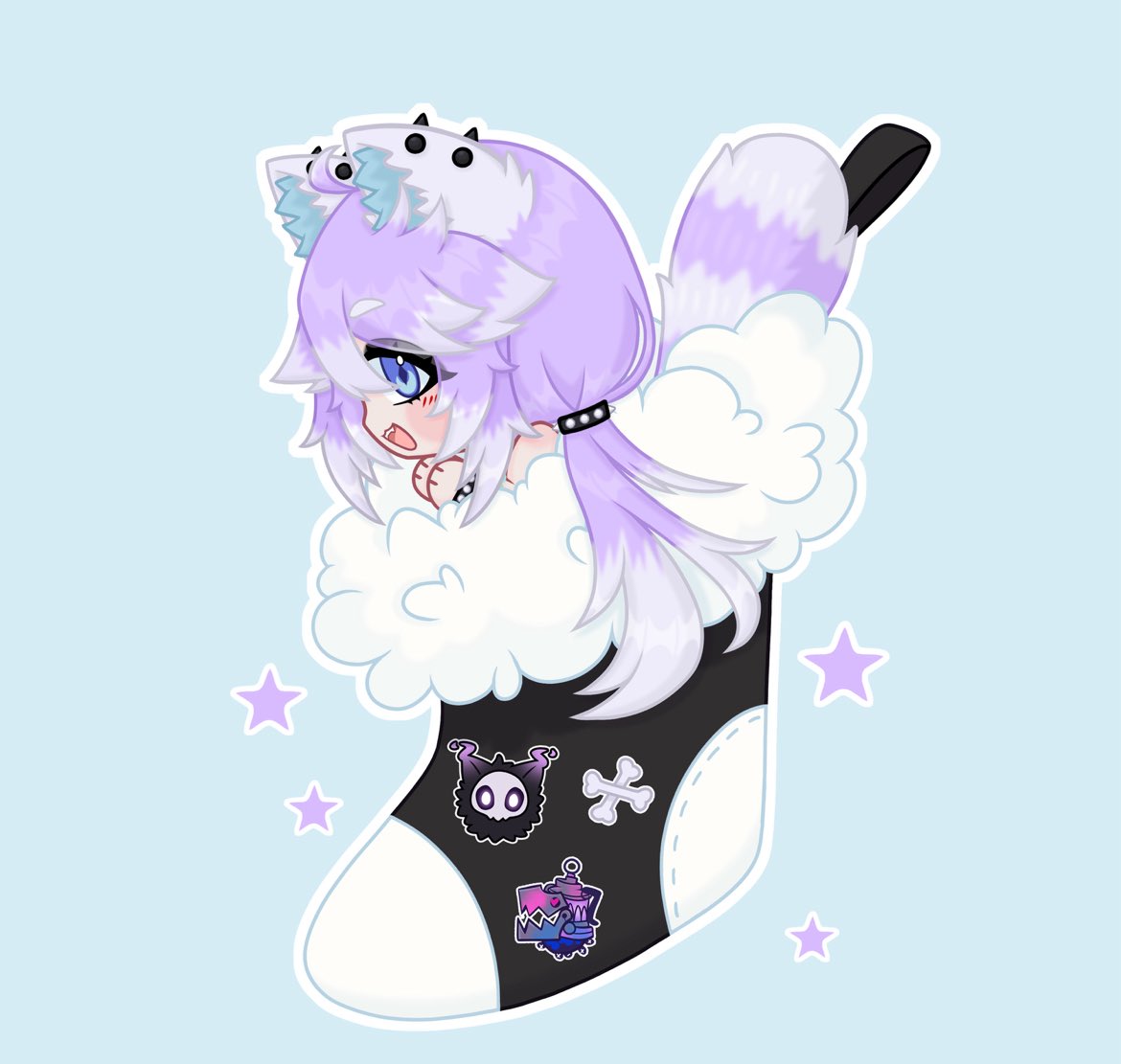 nyaniix's tweet photo. A very spooky little stocking stuffer 🖤
🎨 #Toriklepto3 | #PandyPaint https://t.co/fS4DRtGaxy