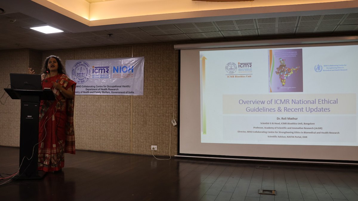 ICMR-National Institute of Occupational Health tweet media