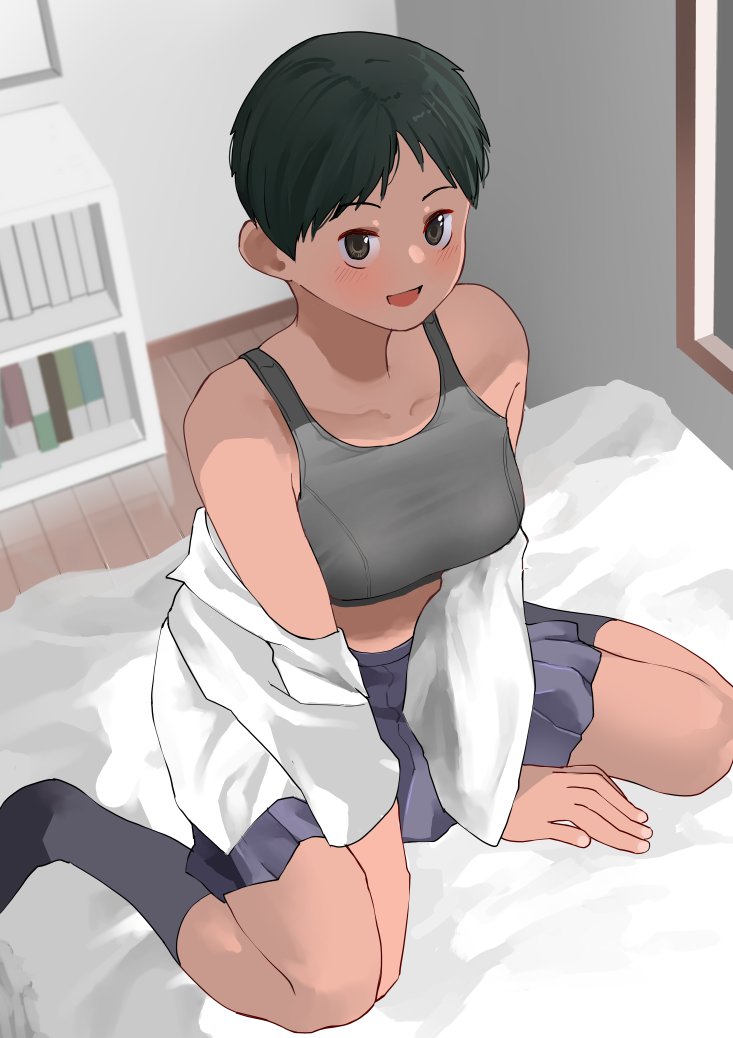 冬コミ表紙ボイッシュガール 