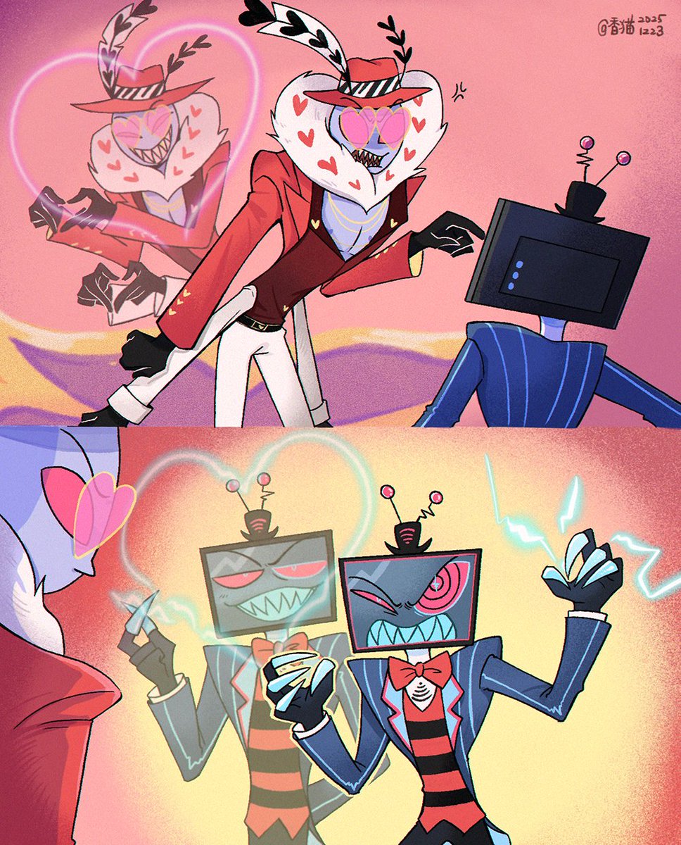 BananacatHp's tweet image. 📺🗯️🦋 (📺💗🦋)

#hazbinhotel #voxval