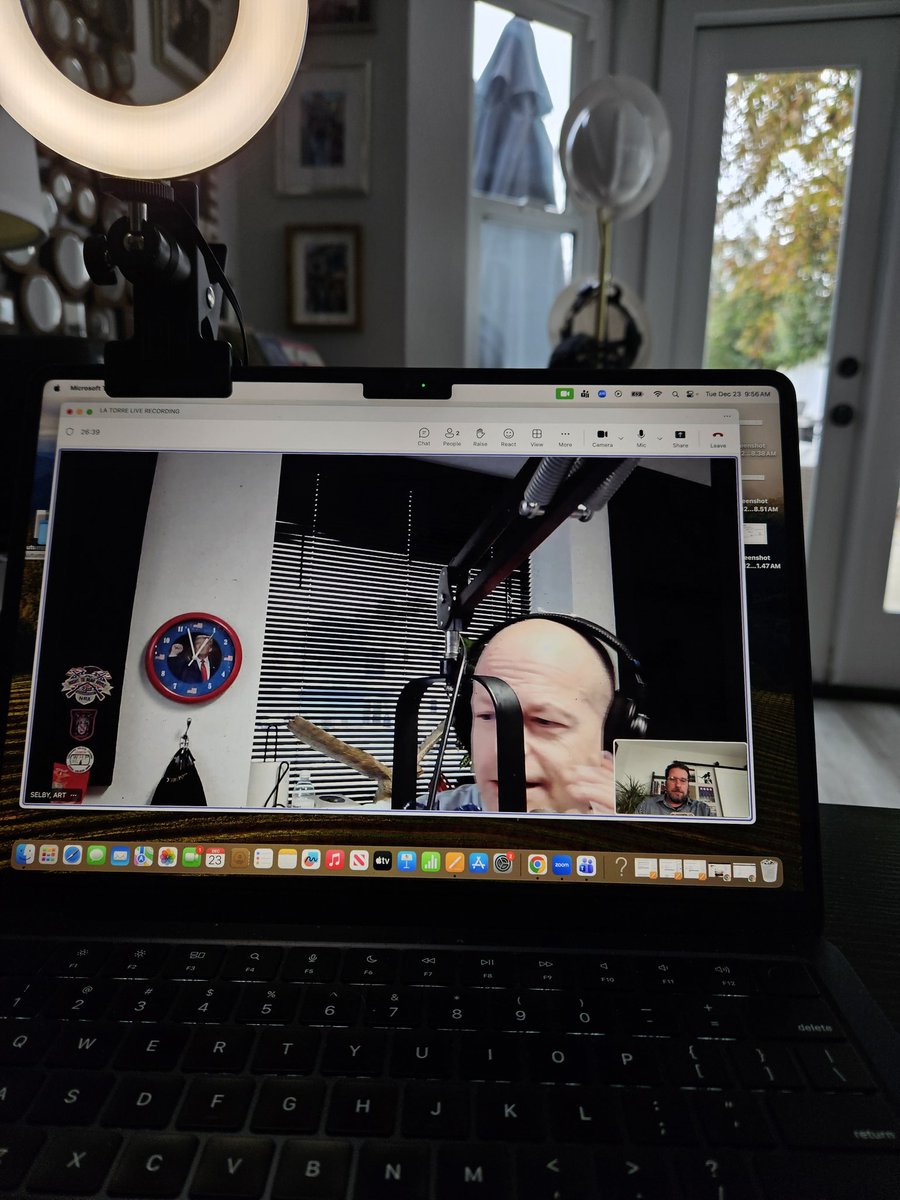 Last show of the year with <a href="/David_LaTorre/">Real_Dave_La_Torre 🍿</a> <a href="/La_Torre_Live/">La Torre Live 🎙</a> <a href="/stellamydog/">Adam Klein</a> <a href="/ScottPaterno/">Scott Paterno, Shabbos Goy</a>