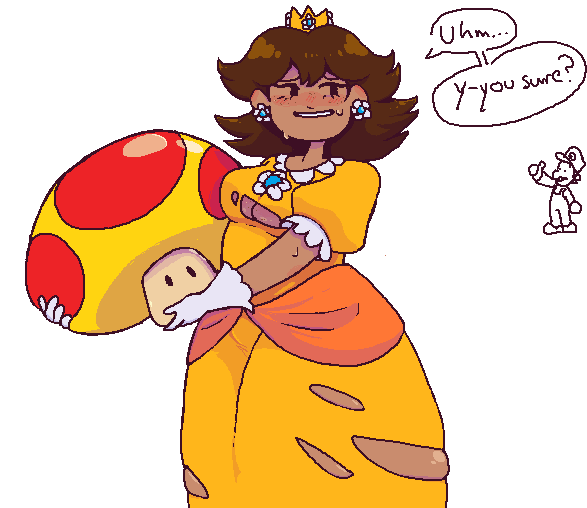 zucchini_salad's tweet photo. Welp, you guys asked for it

Mega mushroom Daisy :> https://t.co/tUjIKiMa4M