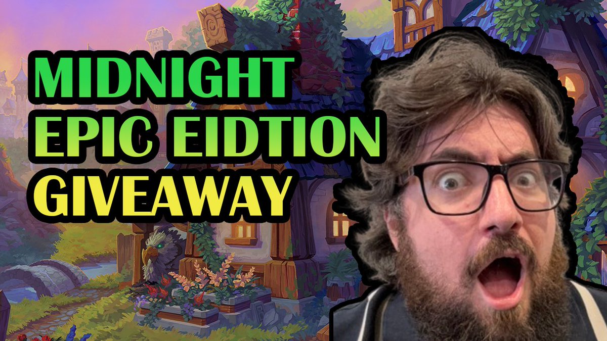 Epic Edition Giveaway!!

Follow this link, enter and win!!
gleam.io/QvDrQ/midnight…