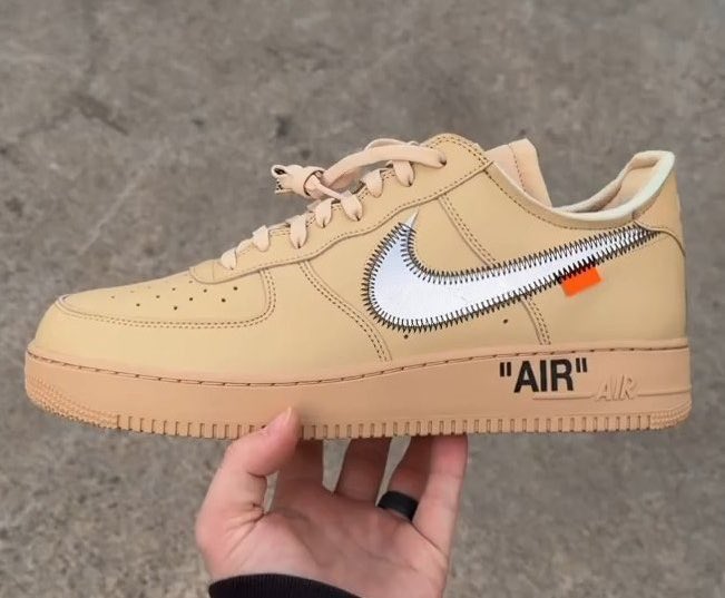 Ovrnundr's tweet image. Off-White x Nike Air Force 1 Low "Sesame" 

• $150 
• Spring 2026

📷 solepriorities