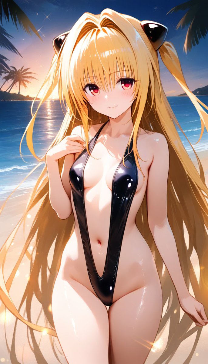 RapidFire072a's tweet image. 「見てください、この景色…大切にしたい時間ですね✨」
金色の闇 / ヤミ / ToLOVEる
Konjiki No Yami / Golden Darkness / ToLOVE-Ru
12月24日は「金色の闇の誕生日」
🎄Happy Birthday🎂

This is SFW anime-style illustration.
No nudity, no suggestive intent.