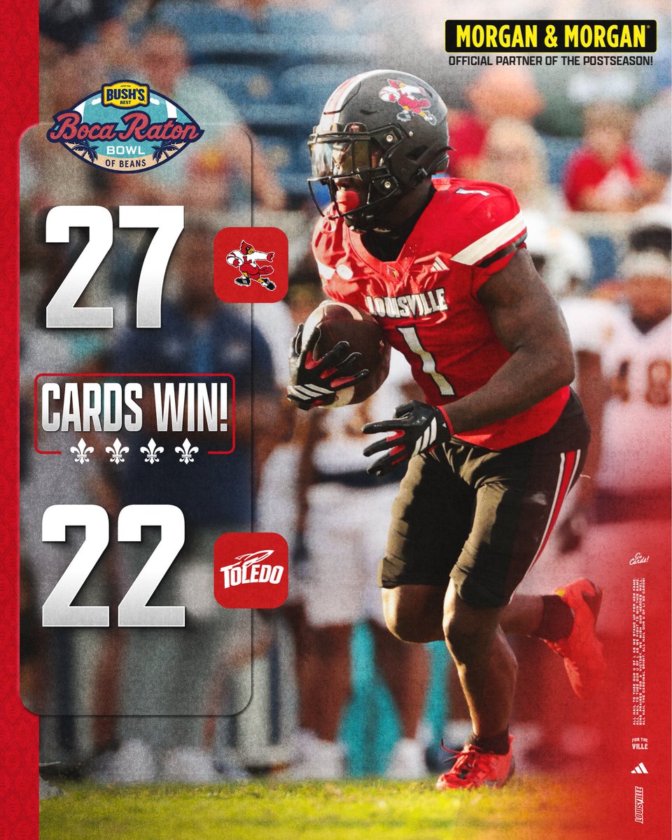 Louisville Football tweet media