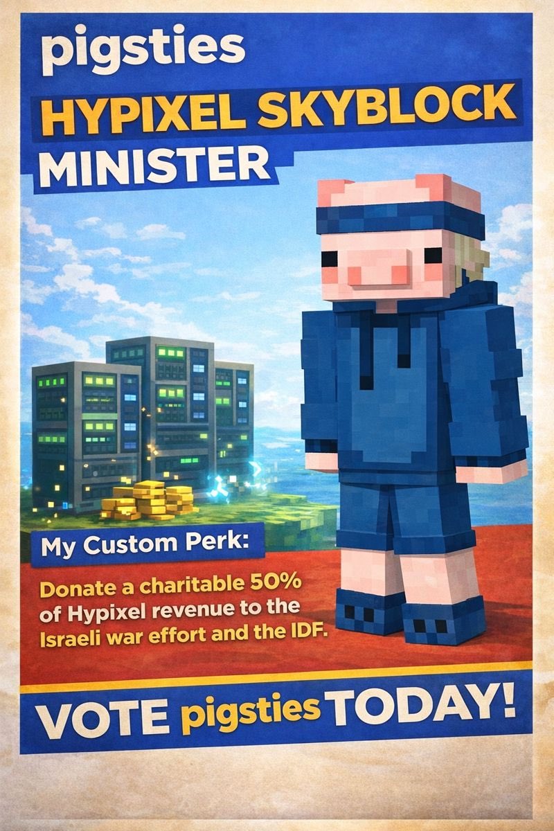 Announcing my campaign for minister!