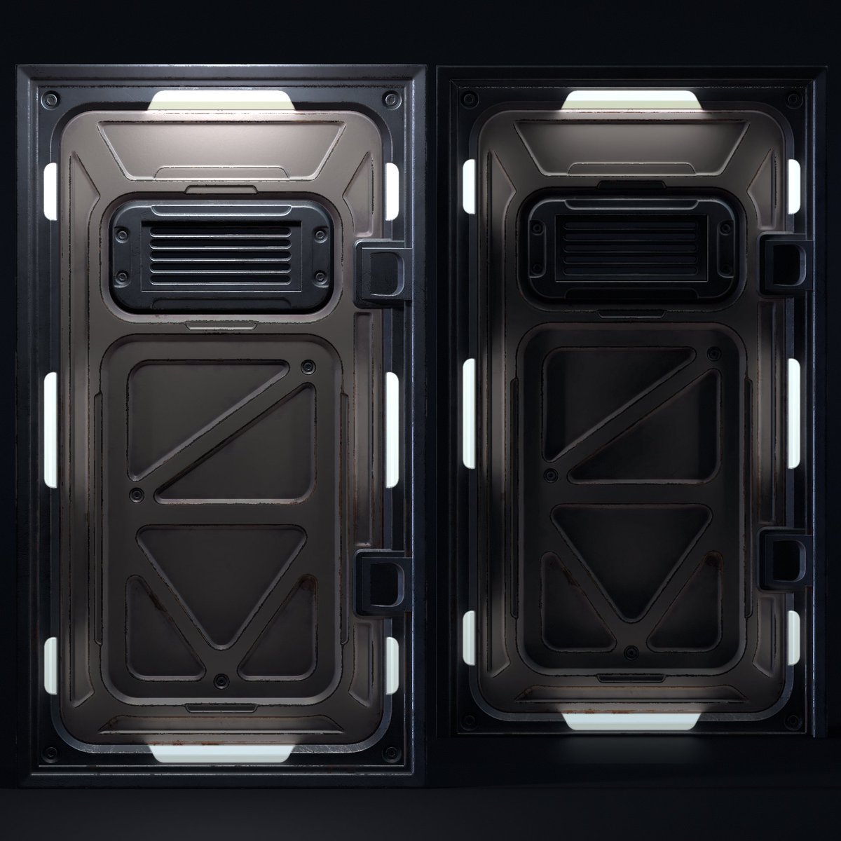 This week I made an armored door for the space station. I also prepared a second version. I just uploaded the updated version because I needed to make some corrections. You can take a look.

steamcommunity.com/workshop/filed…