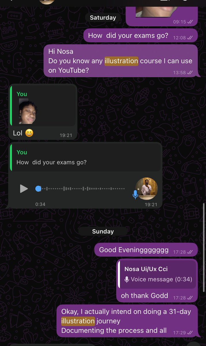 This is just to show how much I’ve really wanted to do this. Funny how <a href="/itsbimbooni/">Abimbola Ashonibare</a>’s initial class post was one of the reasons I was drawn to it (the dates are there). I spoke to my friends and thought it best to do a 31-day challenge, but how can I do that without no knowledge?