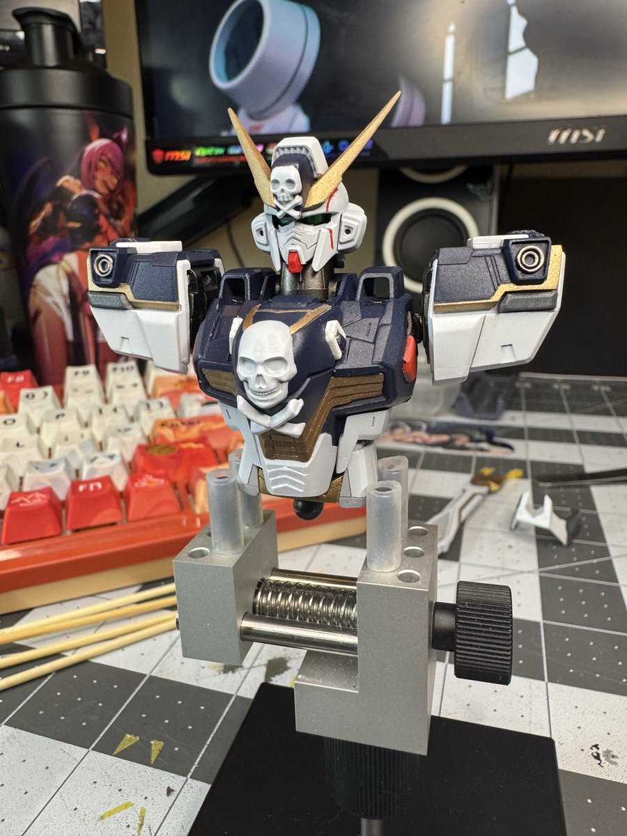 Upper body paint job done!!!!! Progress bb!!!🥹