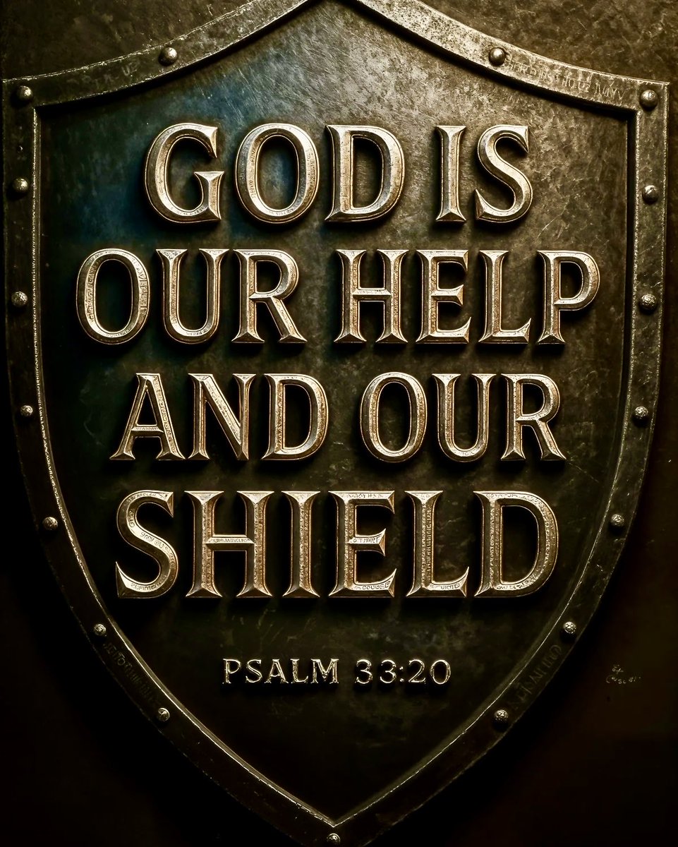 ChristAboveUs's tweet image. Our soul waiteth for the LORD: he is our help and our shield.

Psalm 33:20 KJV