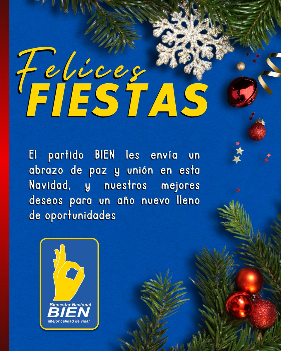 bien_gt's tweet photo. Que la #Navidad nos inspire a seguir construyendo un mejor país, con solidaridad y valores que nos unifiquen. 
¡Feliz Navidad y próspero año nuevo!

#PartidoBIEN #añonuevo #Guatemala https://t.co/HT5hEa1Xbe