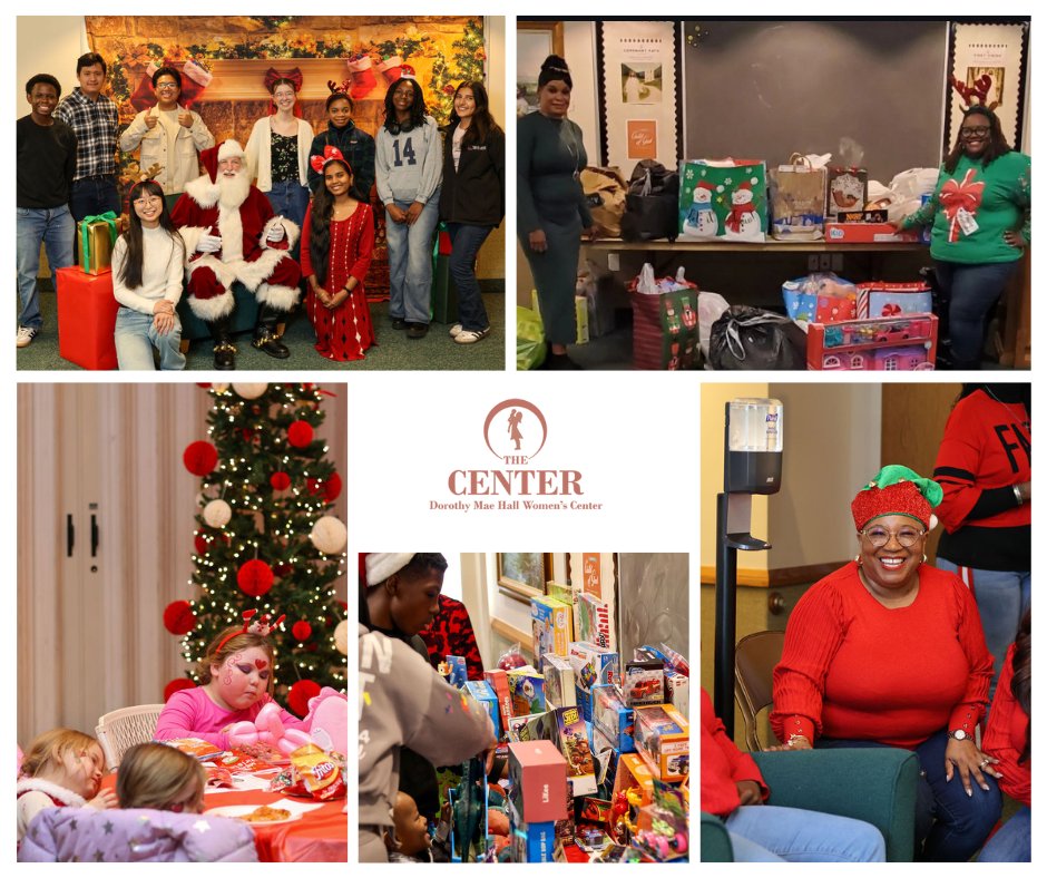 DMHWC's tweet photo. The Center celebrated our annual Christmas party with the families we serve. Thank you to Julianna Richman, the Knightdale LDS Church &amp; our partners! 🎄💙 https://t.co/Gfk8VZpDkb