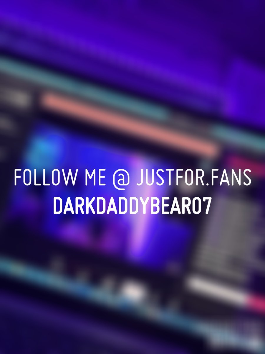 I just got tipped on JUSTFOR.FANS! See what I am up to here: JUSTFOR.FANS/darkdaddybear0…