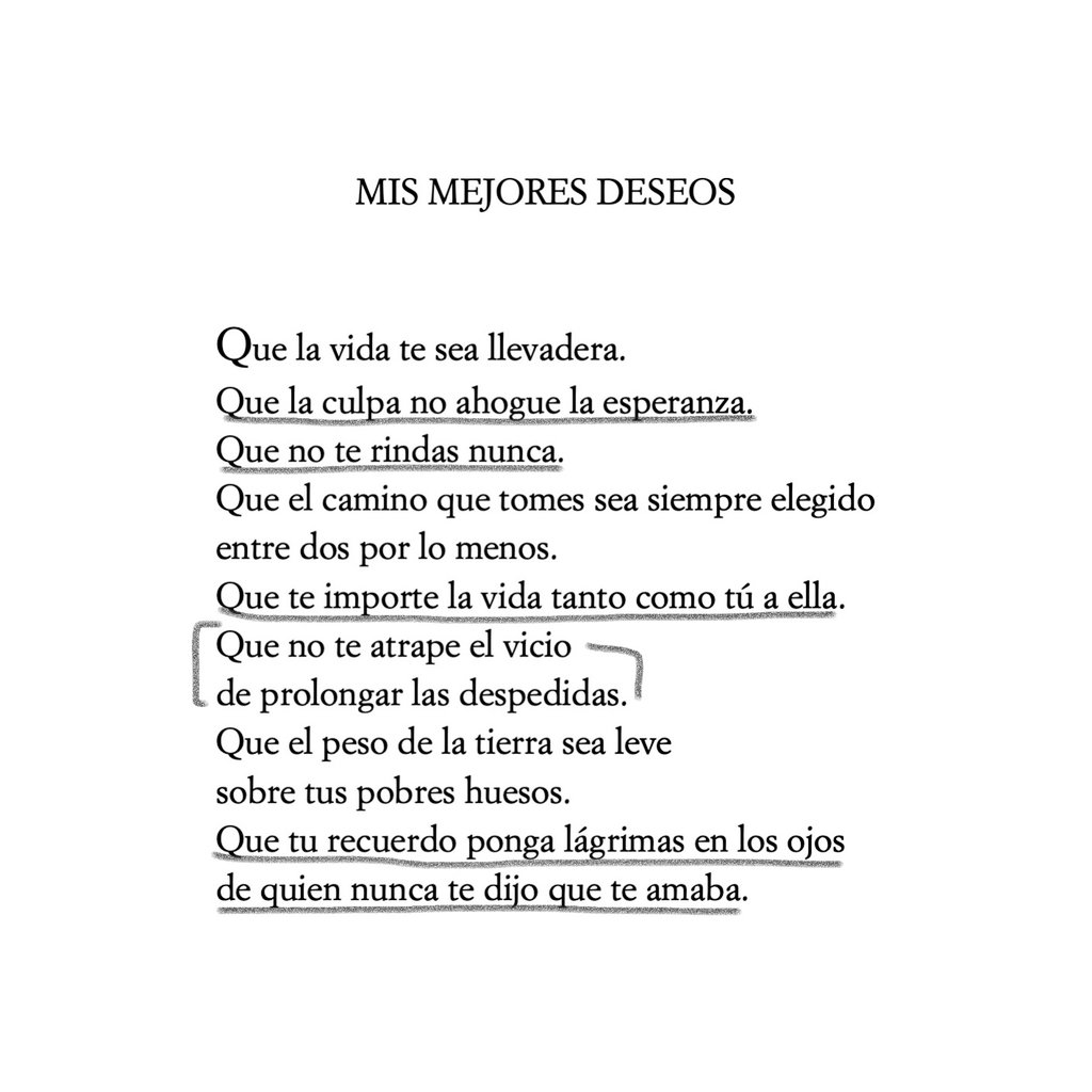Para ti, que estás leyendo esto. 
De Amalia Bautista.