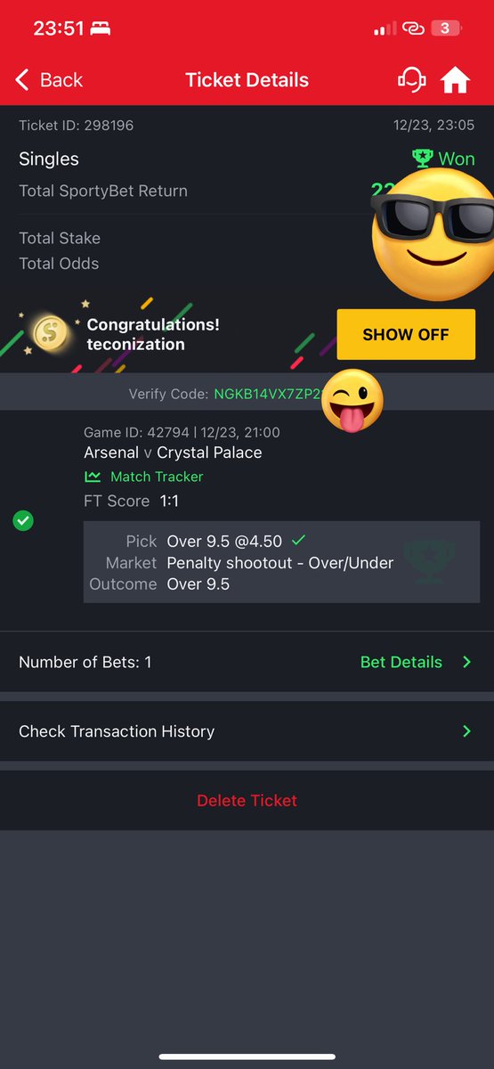 Teconization's tweet image. What a penalty shootout…boom 😋