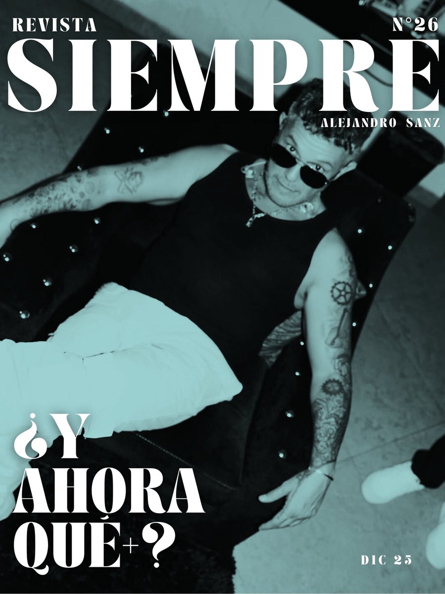 RevistaSiempre_'s tweet image. Envuelta en magia por estas fechas,
seguimos dedicando páginas a la emoción.
La edición 26 de Siempre ve la luz,
inspirada, una vez más, por @AlejandroSanz.

Versos que cantan al son de nuevos temas,
sentimientos que saben a verdad.
Porque hay promesas que inspiran para siempre y…