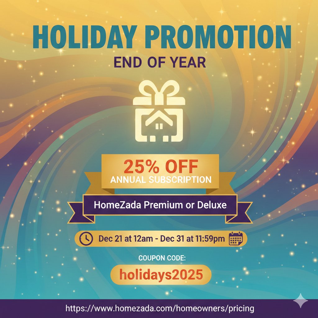 HomeZada's tweet image. Can't recall what you own? Need proof for insurance?

Upload photos &amp;amp; videos to HomeZada. Organize by room. Attach receipts. 
Done. You're covered.
Code: holidays2025 | 25% off first year

🔗 homezada.com/homeowners/pri…

#HomeInventory #InsurancePrep #HomeownerAI