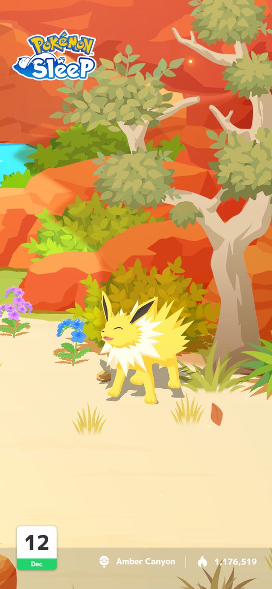 TeamlenJr's tweet image. #イブの夜もポケモンと
@PokemonSleepApp
#ポケスリ #ポケモンスリープ

With Jolteon, like every other night 😁