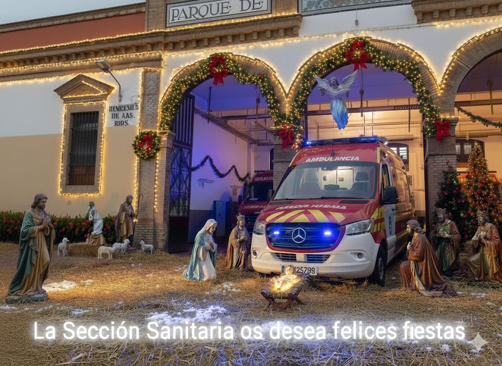 Ambulancia Bomberos Sevilla tweet media