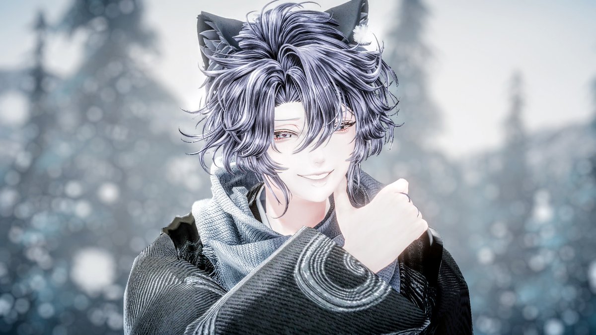 今日は、はんか（斑霞）くんの初改変です！！一匹狼みたいな出で立ち