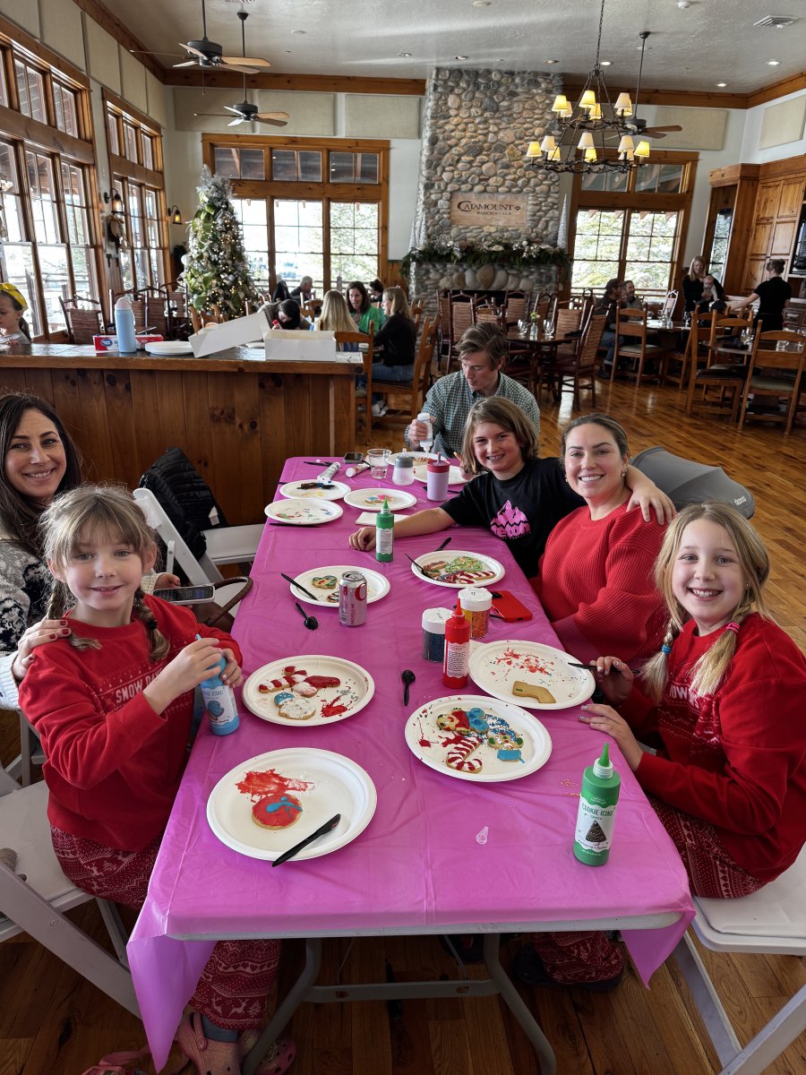 Thank you for coming out and creating cookie masterpieces! #catamountclub #cookiedecorating
