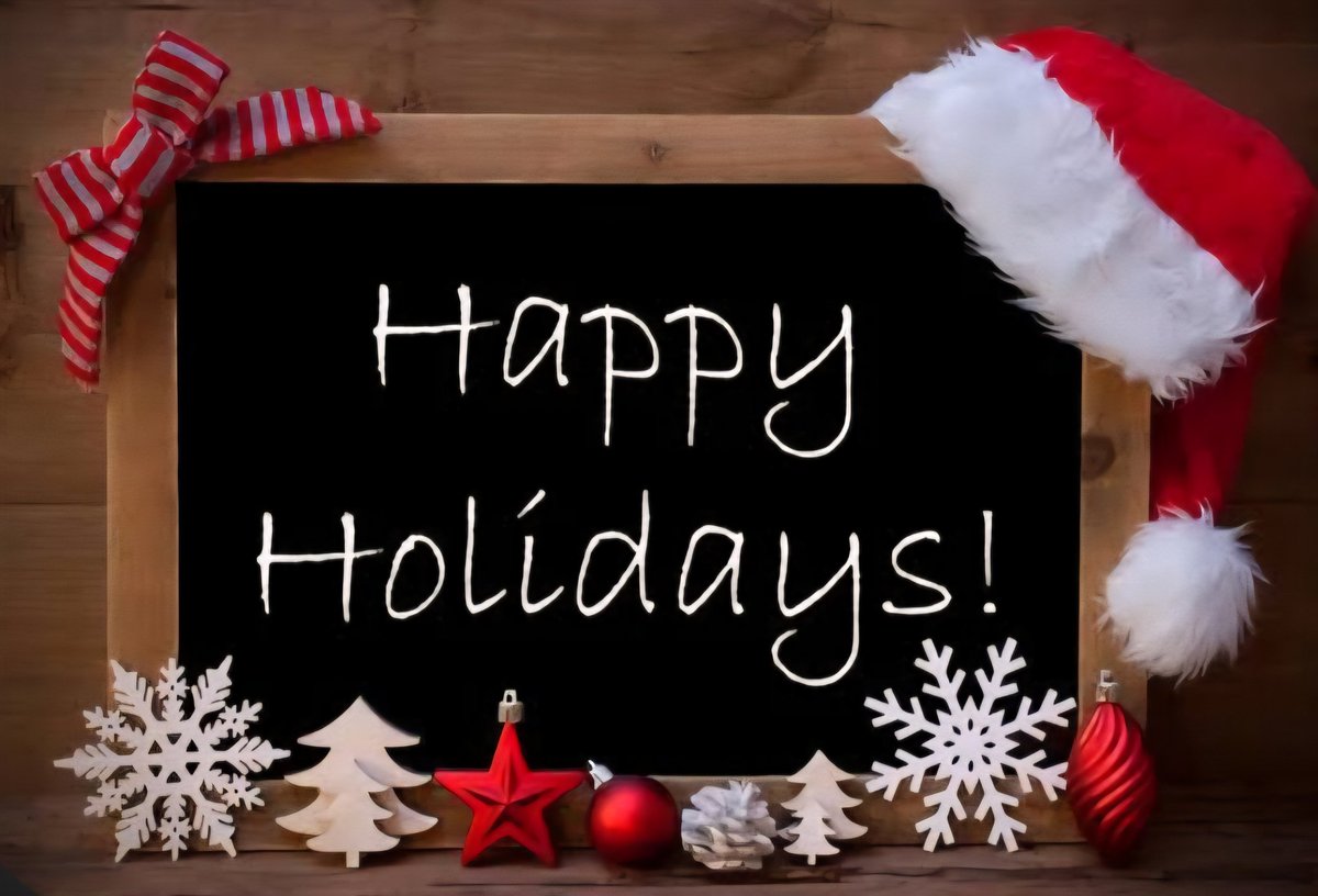 Happy Holidays to our favorite community! Thank you for making this year so special with every visit, every smile, and every chat. We hope your season is full of warmth, good food, and great company. 

We will be open Christmas Eve from 12 to 6:00 p.m. for your last minute gift