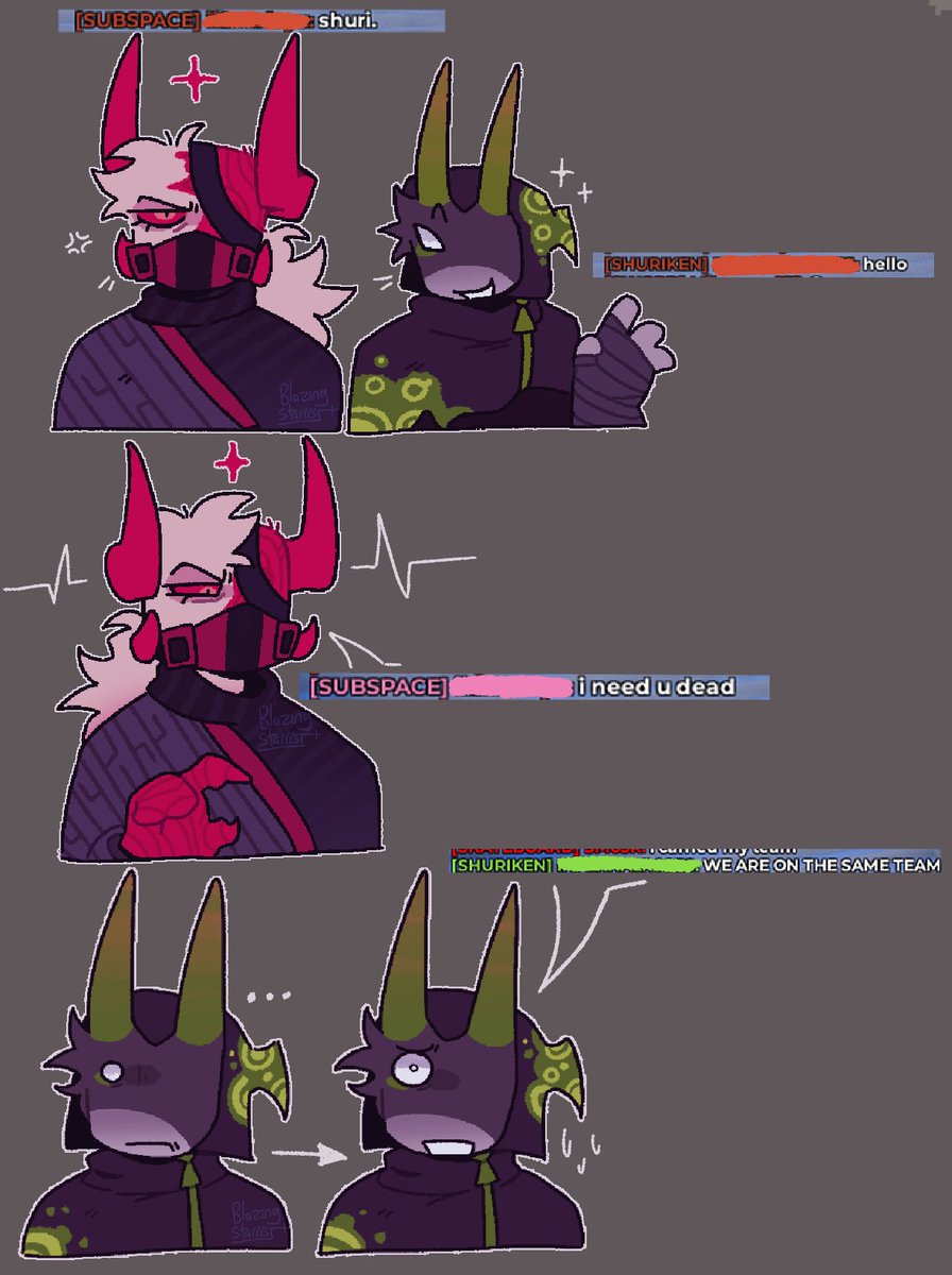 blazingstarrrs's tweet image. #phighting there was one funny exchange I got out of a particularly mean server tho